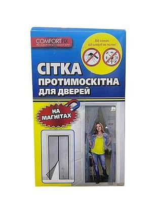 Сітка дверна на магнітах кріплення 90х210мм тм comfortfix