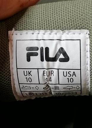 Кроссовки fila 8