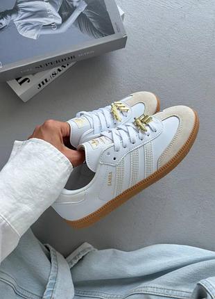 Samba og white/silver