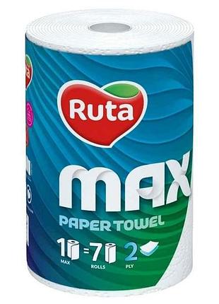 Рушники паперові max 1рул 2шар тм рута