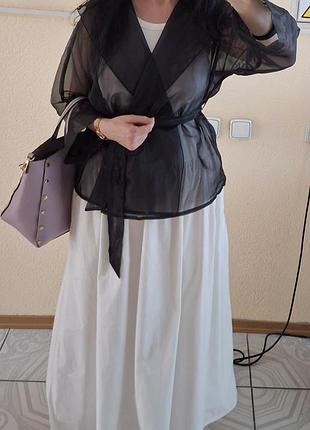 Блуза органза на хл