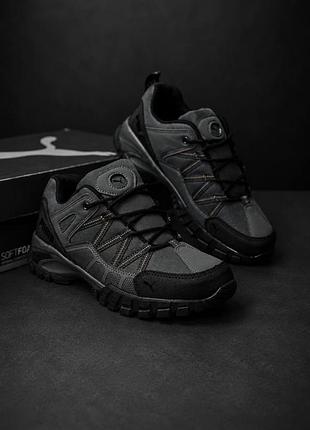 Тактические кроссовки puma black | мужская спортивная обувь | прочные и легкие | 40–46 мужские водостойкие кроссовки универсальная модель новинка