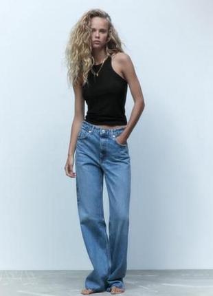 Базовая черная полупрозрачная майка из вискозы с воротником халтер zara
☝️☝️☝️☝️☝️☝️☝️