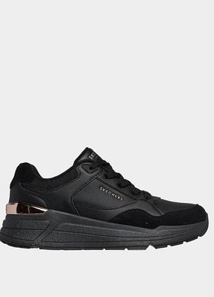 Жіночі кросівки skechers / чорні кросівки скечерс