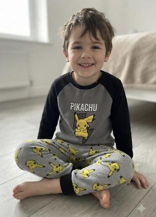 Флисовая пижама для мальчика