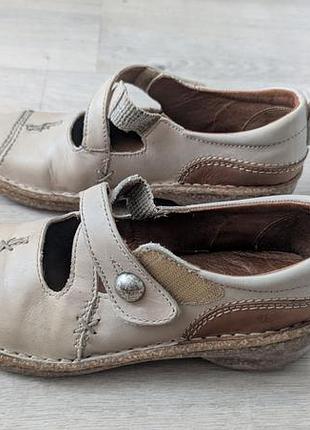 Кожаные туфли josef seibel 35
