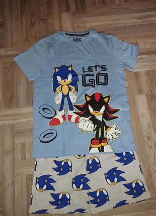 Комплект, піжамка sonic на 13-14 років