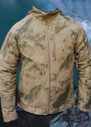 Тактична зимова куртка softshell multicam wolftrap розмір: l (50)