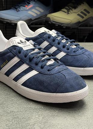Сині кросівки кеди adidas gazelle bb5478