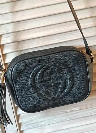 Кожаная сумка кросс-боди gucci