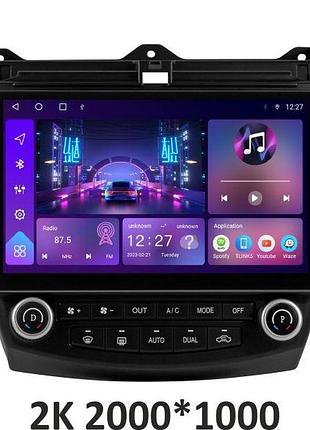 Штатна магнітола soundbox s-2215 з carplay та 4g модем для honda accord 7 2002-2007 s4 2k-2215+360