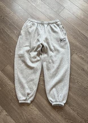 Штани nike x stussy широкі