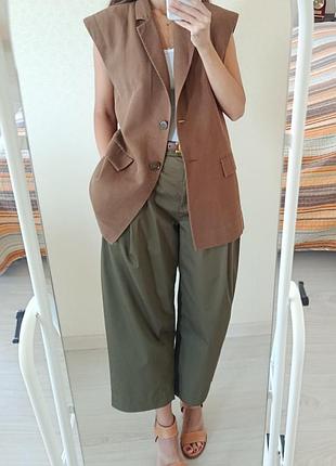 Стильный удлиненный жилет h&amp;m