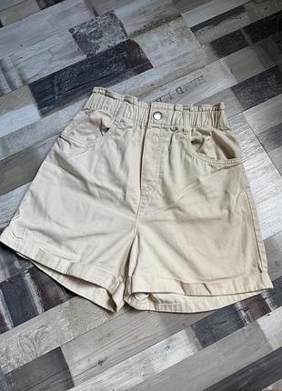 Шорти на високій посадці h&m
