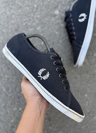 Кеды fred perry оригинал 43 размер кроссовки мокасины летние сетка