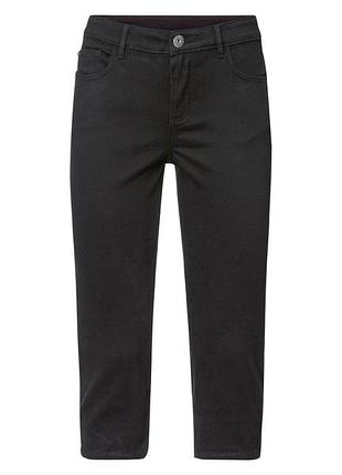 Джинси skinny капрі-бриджі для жінки esmara lycra® 371623_482211_ 34(xs) чорний