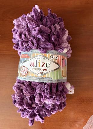 Пряжа alize puffy fine