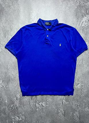 90x vintage винтажная футболка поло polo ralph lauren поло ральф лаурен big pony size l размер л