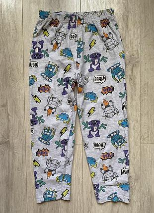 🐙піжамні, домашні штани на хлопчика 5-6 років, primark
