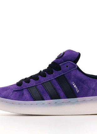 Adidas campus navy blue темно-синие кроссовки 39