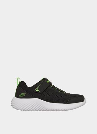 Оригінальні дитячі кросівки skechers /кросівки для хлопчиків skechers чорного кольору