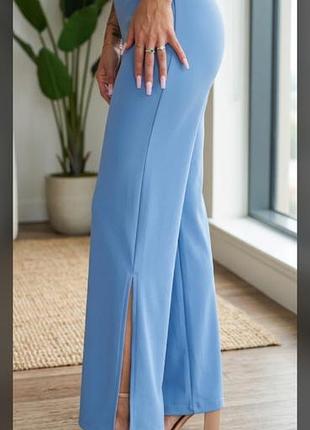 Брюки женские zara голубые s