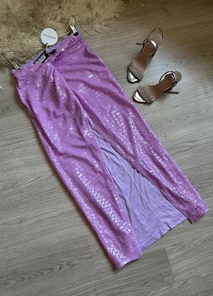Спідниця 12 р від boohoo в паєтку