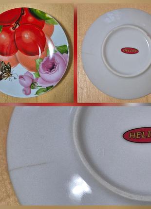 Кофейный набор посуды на  подставке (не полный)/ чашки/ блюдца/ кофейные пары/ кавовий набір посуду на підставці (не повний)/ блюдця/ кавові пари 8