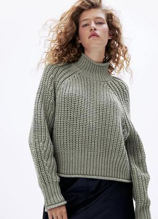Джемпер оверсайз женский h&amp;m