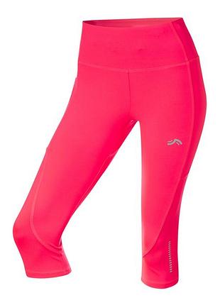 Спортивні капрі з кишенею для телефону для жінки crivit lycra® 443037 s рожевий