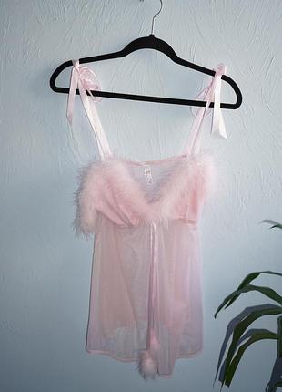 Прозорий пеньюар babydoll ann summers