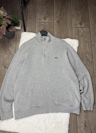 Кофта lacoste 1/3 zip