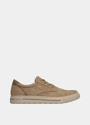 Кеди чоловічі skechers / оригінальні низькі коричневі  кеди скечерс