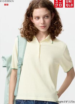 Футболка-поло uniqlo
