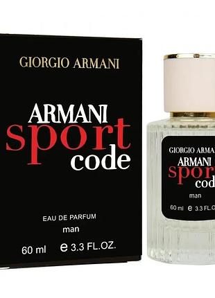 Парфум чоловічий giorgio armani armani code sport 60 мл акція новинка