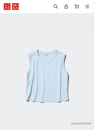 Майка топ uniqlo