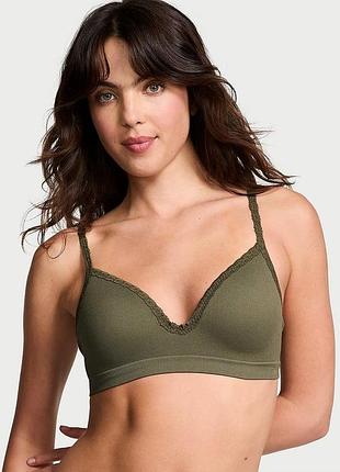 Victoria's secret pink бюстгальтер бесшовный пуш ап 85 b 85 c