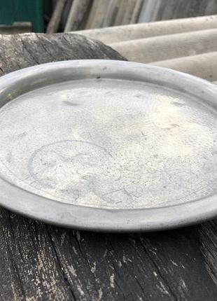 Argent pewter english made олов'яна тарілка/піднос/таця/чарджер