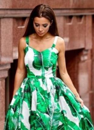 Классный коттоновый сарафан  от clothes&fashion