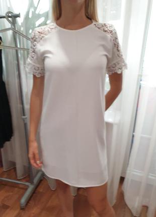 Стильное летнее платье zara basic.