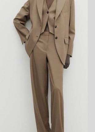 Костюм шерсть massimo dutti 42.