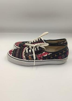 Текстильні кеди vans authentic в етно-стилі, розмір 39