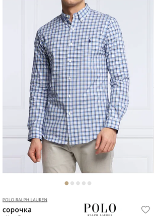 Рубашка polo ralph lauren, size m (regular fit), состояние отличное, плечи 46 подмышки 59 рукав 62 длина 74