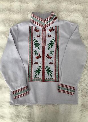 Вышитая рубашка 128-134