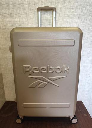 Reebok 77 см чемодан большой чемодан большой пластиковый