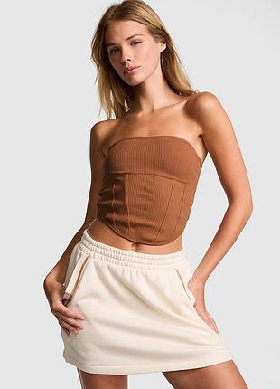 Бавовняний корсет без бретелей victoria's secret,  c