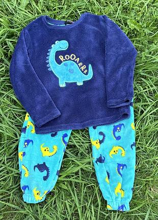 Пижама george 116р, махровая primark