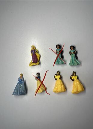Фігурки принцеси дісней кіндер сюрприз / disney princess kinder