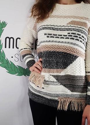 Светр з різними типами в'язки