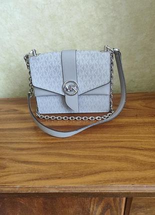 Сумка michael kors greenwich small.оригинал! кросс-боди.